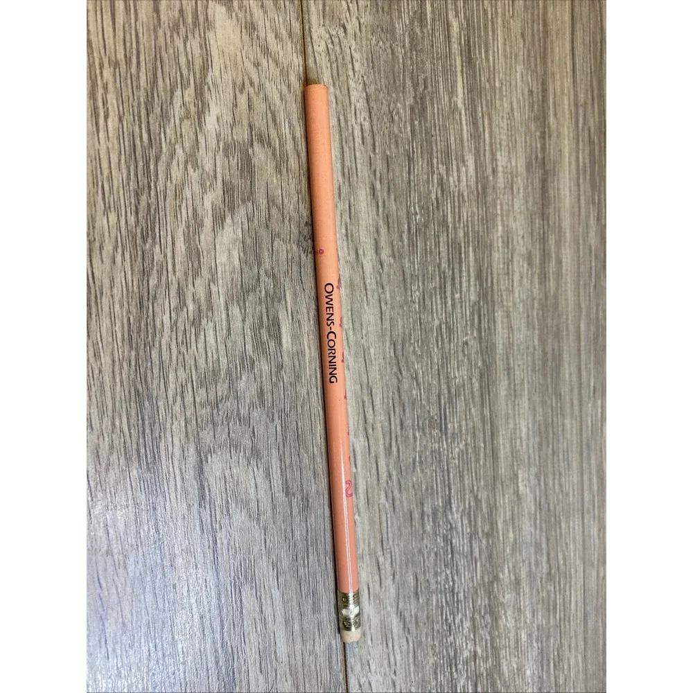 VTG 1992 Owens Corning Pink Panther Advertisement Pencil